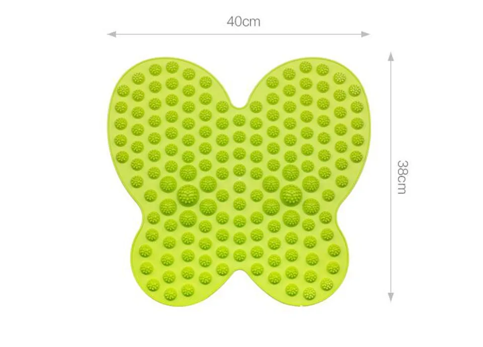Китайская Рефлексология ходьбы камень боль облегчение ног массажер коврик здоровье и гигиена Акупрессура бабочка палец прессования пластины