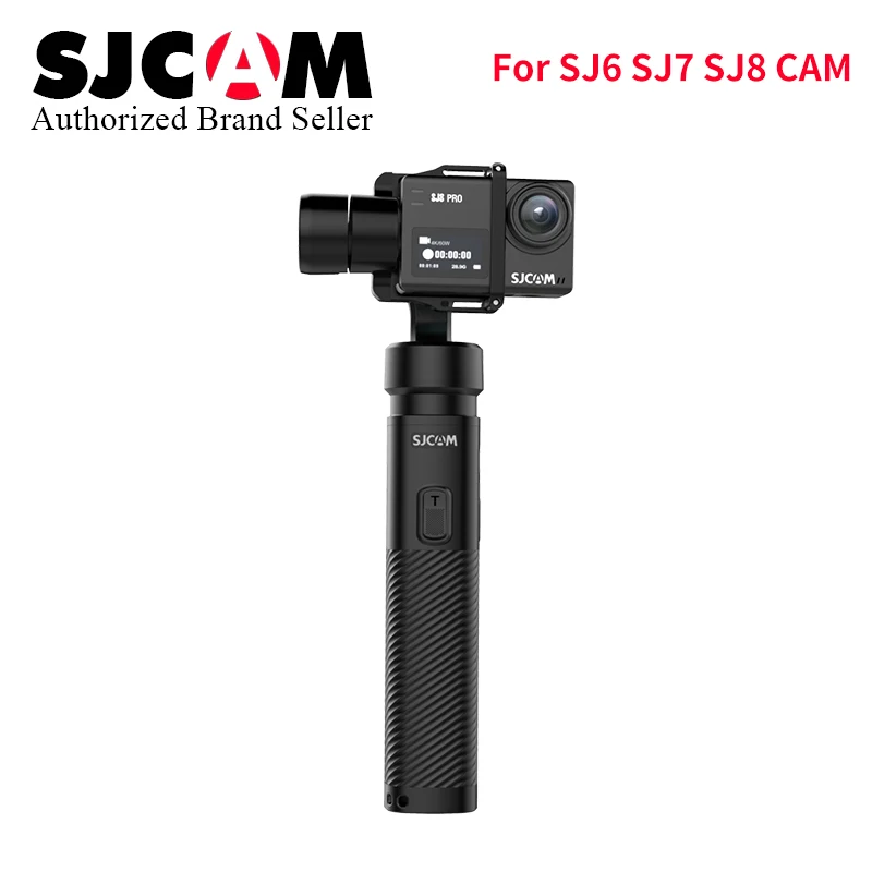 SJCAM ручной шарнирный стабилизатор для камеры GoPro SJ-GIMBAL 2 3-axis Bluetooth Управление для SJ6 SJ7 SJ8 Pro/Plus/Air экшн Камера для Yi камера