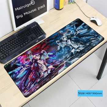 

Mairuige 900*400*3MM Anime Two Girl Washing Mouse Pad Computer Notebook Gaming Large Rubber Black Lock Edge Table Mousepad