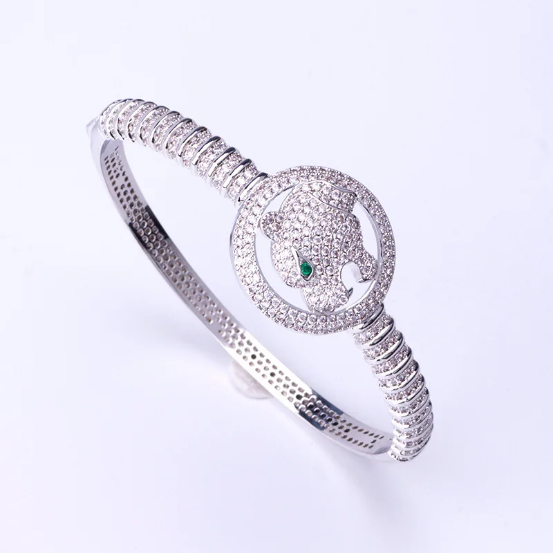 

Selling Leopard Bracelet Delicate Graphic Personality Bully Gas Zircon Bracelet Jewelry Wholesale