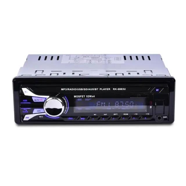 Cheap 12V Bluetooth Car Radio FM/AM MP3 Audio Player USB Disk SD Card Playing AM Radio Aux Input Receiver SD USB 200W MP3 Player Cheap 12V Bluetooth Car Radio FM/AM MP3 Audio Player USB Disk SD Card Playing AM Radio Aux Input Receiver SD USB 200W MP3 Player