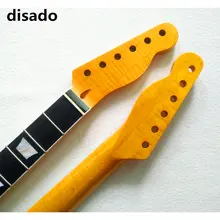 disado 21 22 24Frets Клен электрическая гитара шея палисандр Гриф Глянцевая краска гитарные аксессуары могут быть настроены