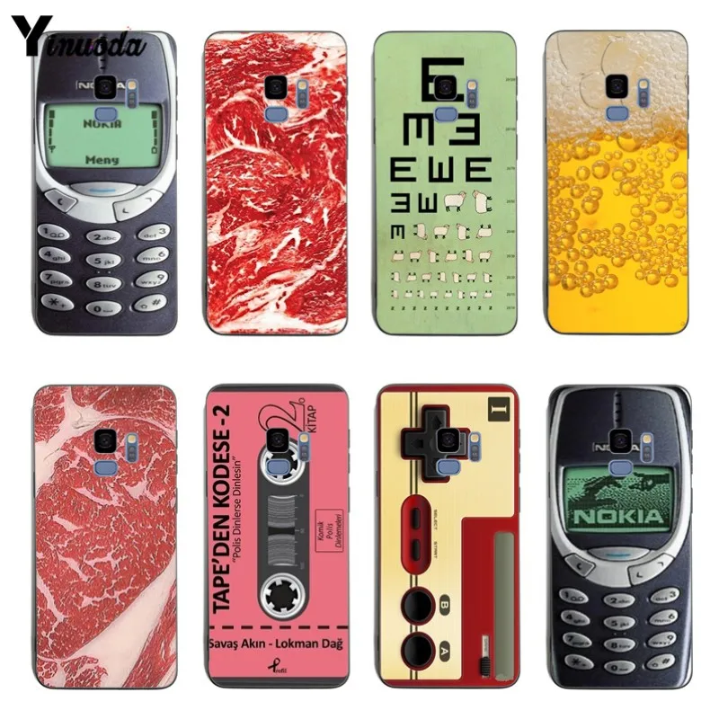 

Yinuoda Beer Drink Camera Soft silicone coque Cover case For samsung S6 S7 S8 s8plus s9plus S6edge S7edge Note8 9