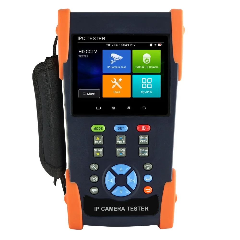 

Newest 3.5inch Touch Screen H.265 4K IP Camera tester Analog CVBS Test Monitor Security Camera cctv tester