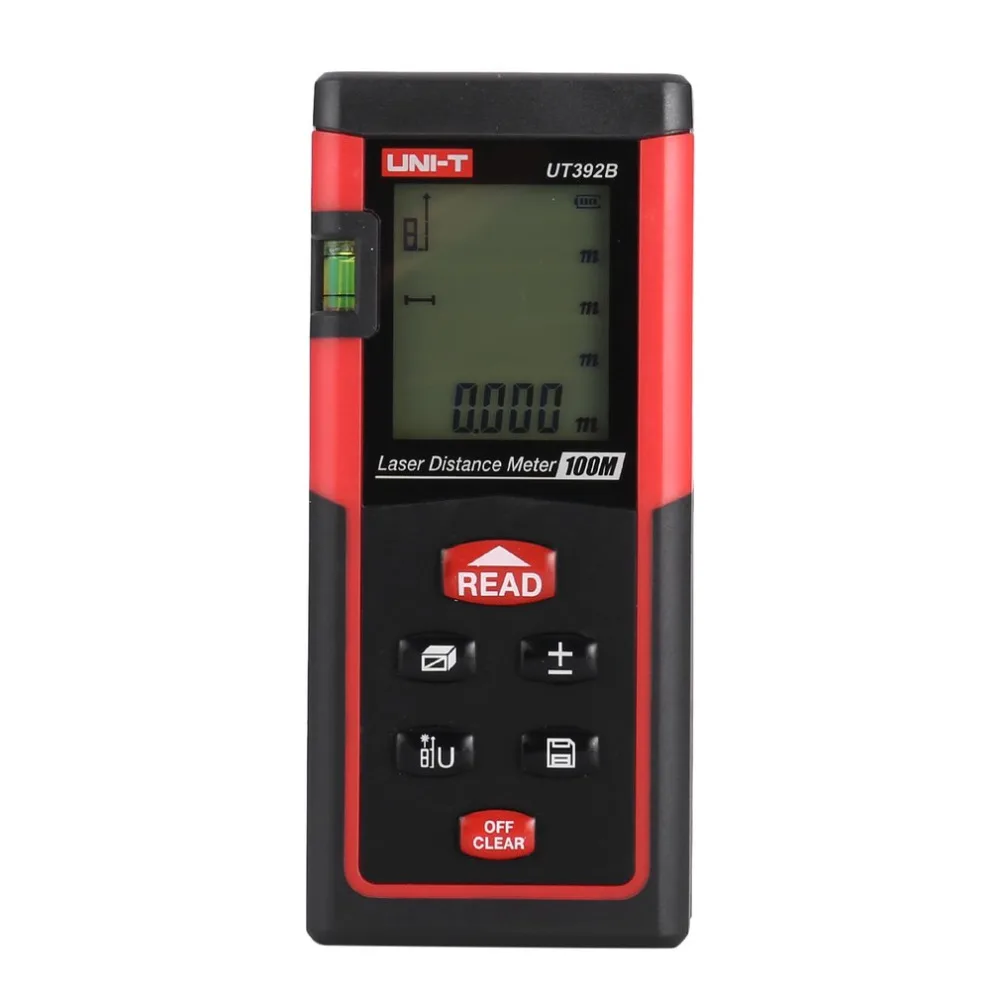 

UNI-T UT392B Handheld Laser Distance Meter Rangefinders Diastimeter Area/Volumn Automatic Calibration Range Finder hunting