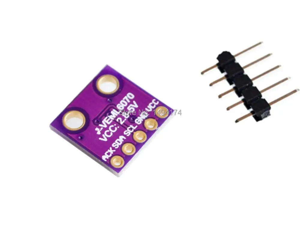 WQScosea Q8S 167 VEML6070 модуль солнечного ультрафиолетового датчика I2C датчик обнаружения
