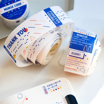 

MaoTu Fun Code Password Masking Washi Tape Decorative Adhesive DIY Scrapbooking Sticker 3cmx5m