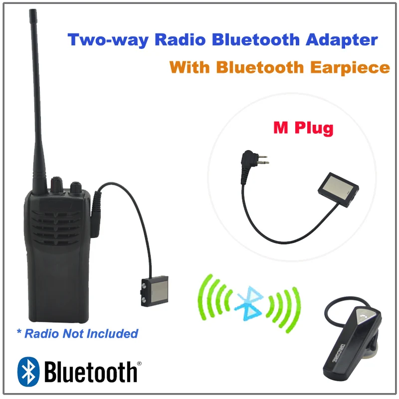two way radio bluetooth headset