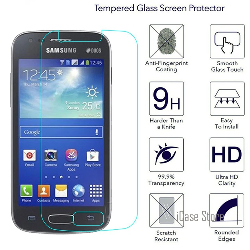 

Tempered Glass Premium Screen Protector For Samsung Galaxy ACE 3 S7270 DUOS S7272 ACE3 Lite S7275 Protective Film