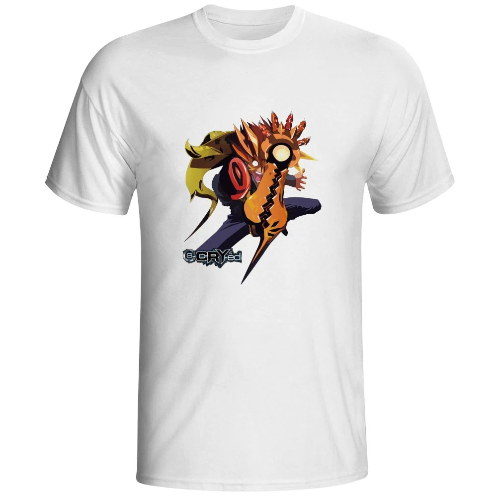 Scryed S 叫び Ed Tシャツクリエイティブアニメ漫画クールファッションプリントtシャツカジュアルノベルティポップブランド岩ユニセックスtシャツ Fashion Tees Tees Brandsbrand T Shirt Aliexpress