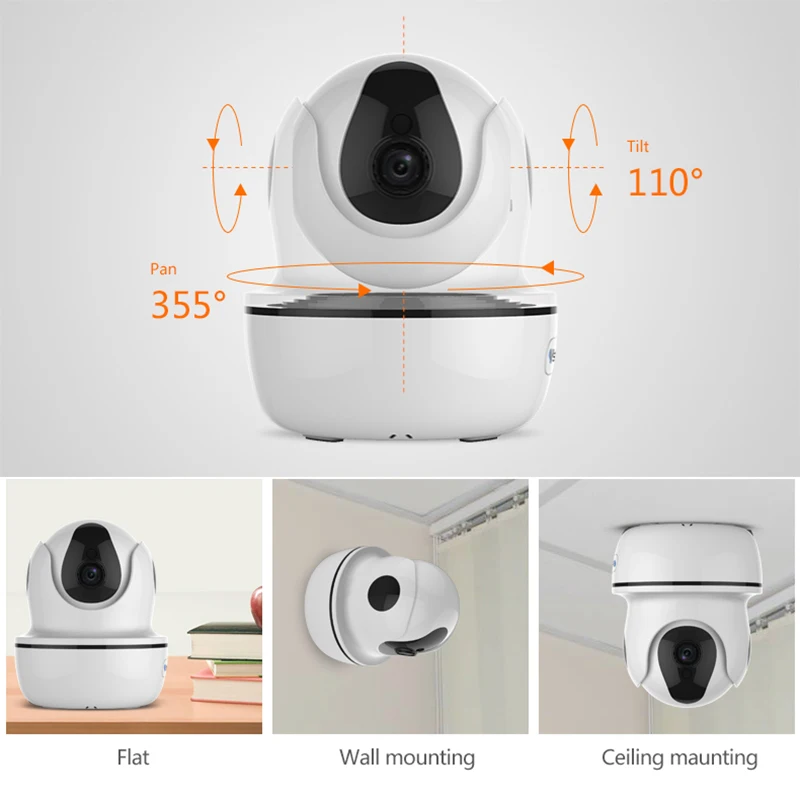 VStarcam C26S Wi Fi IP камера 1080P HD cctv Беспроводная домашней безопасности ночного видения с