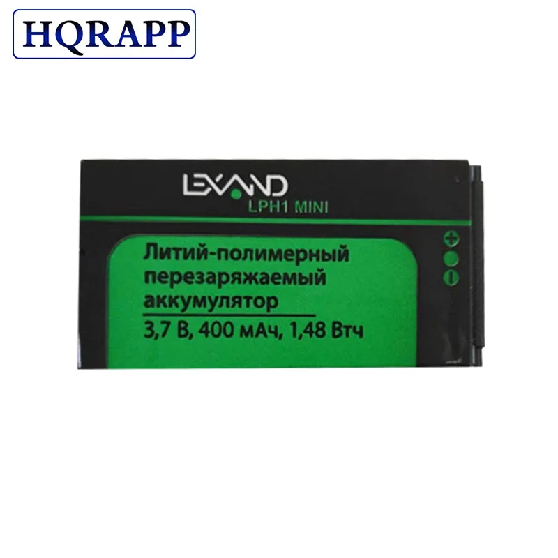 Аккумулятор для телефона LEXAND Mini (LPH1) 3 7 В 400 мАч 1 шт.|Аккумуляторы мобильных