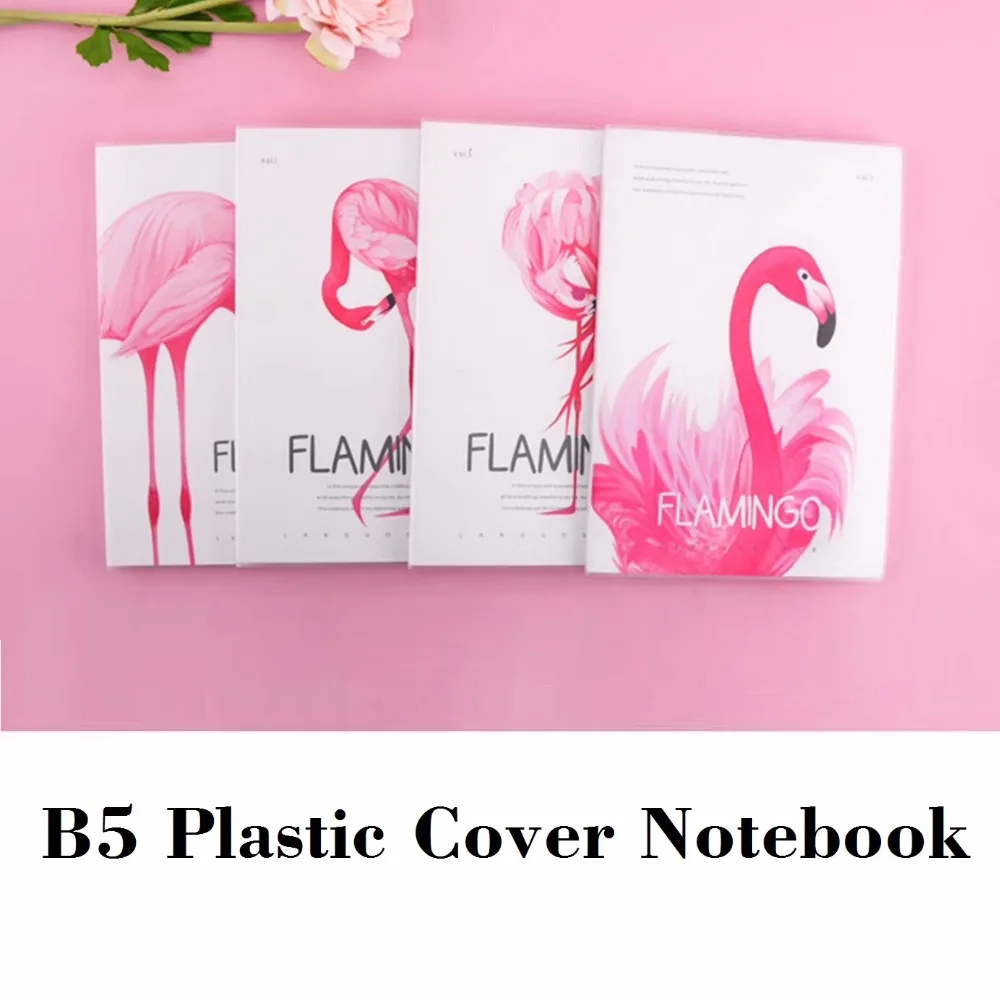 

B5 Flamingos Notebook Softcover Note Book Lined Pages Best Gift for Women 254*174mm, 80 sheets/ 160 pages