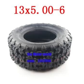 

13x5.00-6 inch Tubeless Tyre Tire butterfly flower tires For Off-Road Tire mini Buggy Mower ATV Scooter