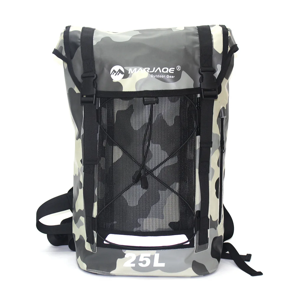 

25L Sports Swimming Waterproof Dry Backpack Bag For Men's PVC Impermeable Water Proof Ocean Hiking Backpack Bag Pack Sporttas