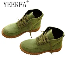 YEERFA Zapatos Mujer Winter Autumn Snow Boots Women Boots Artificial Fur Slip On Ankle Motorcycle Boots
