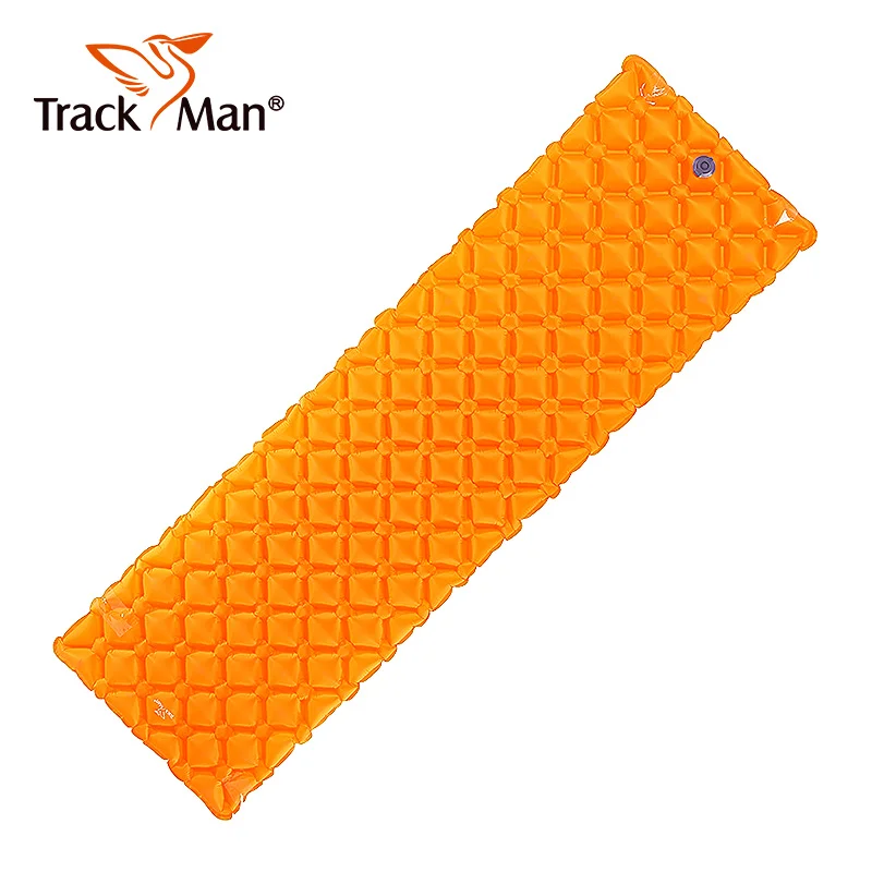 

20D Anti-Tear Ultralight Inflatable Groobe Design Single Mattress Outdoor Sleeping Air Cushion Camping Dampproof Mat