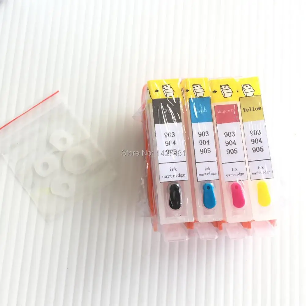 

YOTAT No Chip Refillable ink cartridge for HP902 HP903 HP 903 904 905 For HP OfficeJet 6950 6956 HP OfficeJe t Pro 6960 6970