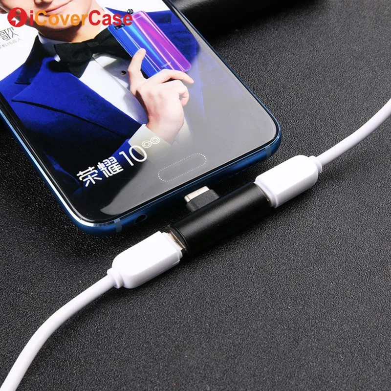 

2 In 1 USB Type C To Type-C Adapter For Samsung S8 S9 Plus Mate 20 Pro LeEco 3 3T Charger Audio AUX Earphone 3.5MM Jack Adapter