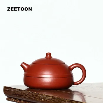 

180cc Authentic Yixing Teapot Dongpo Stone Scoop Pot Master Handmade Kung fu Tea set Chinese Health Purple Clay Tea Pot Teaware