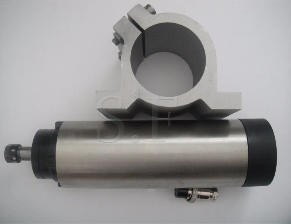 

ER11 diameter 65mm 0.8KW,24000rpm air cooling spindle motor 4 bearing for cnc router+ matched spindle holder