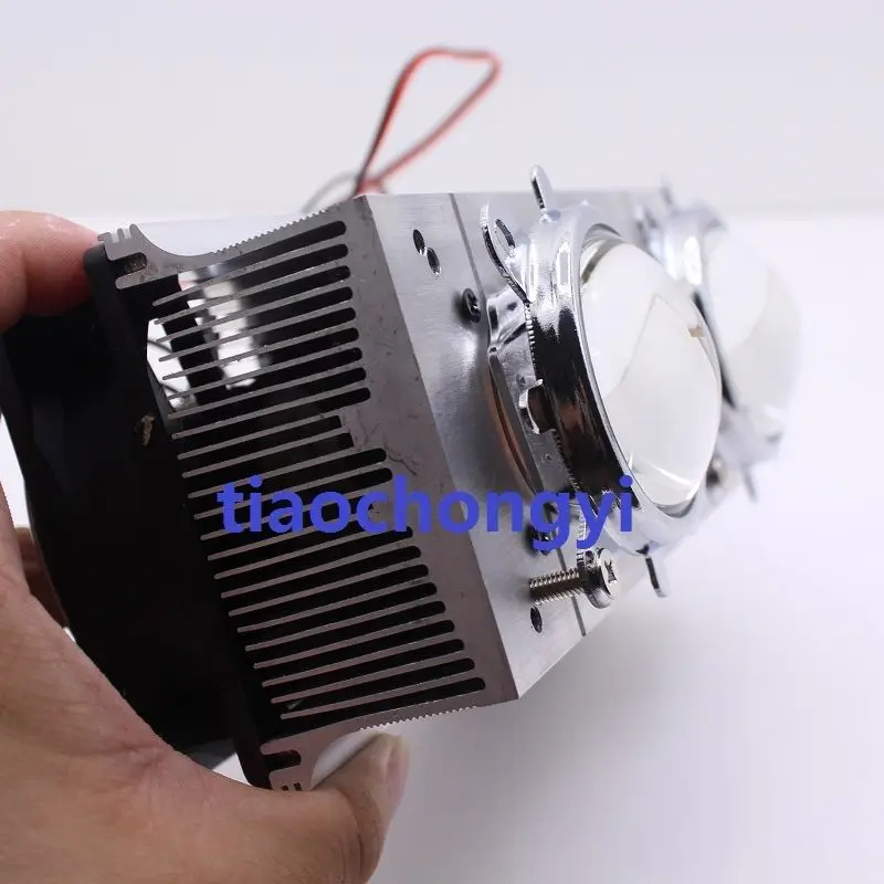 44mm Glass Lens for 50W 100W High Power Led 60 degree DC12V Led Heatsink Fan