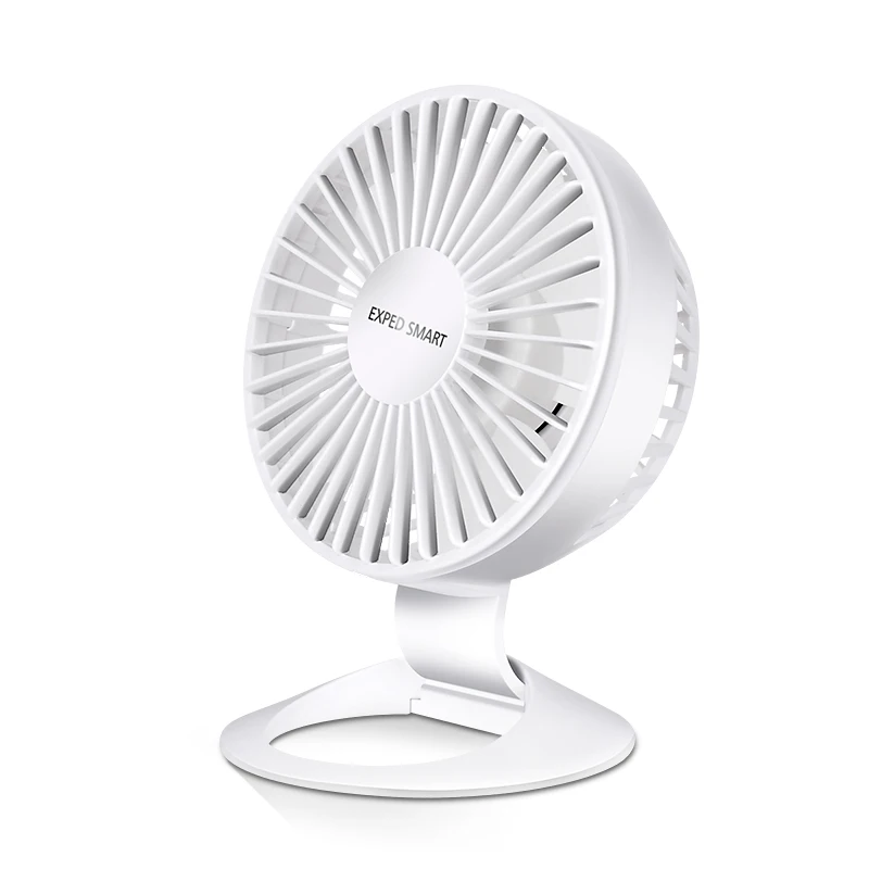 

USB small fan USB and battery dual power supply three speeds two colors optional