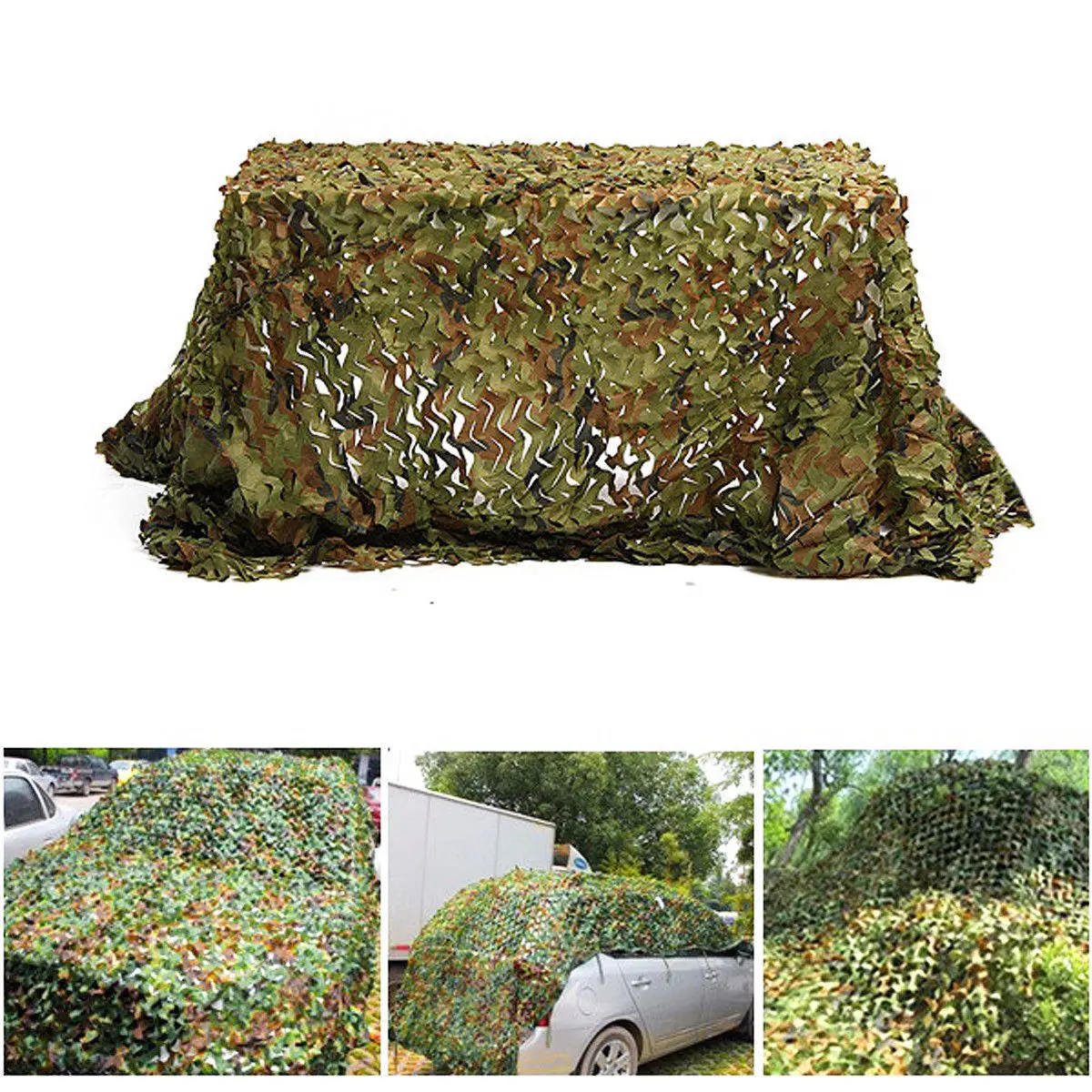 Mesh Camouflage Net Military Army Car Camo Hide Netting Cover Camping TW 