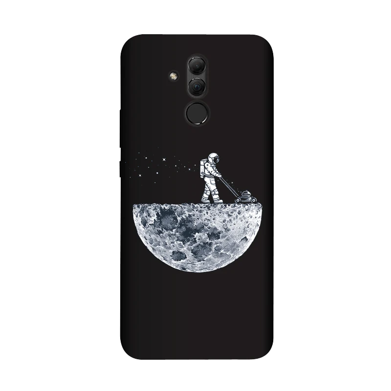 Силиконовый чехол QAQsam для huawei mate 20 10 P20 Pro P30 Lite Nova 3, матовый чехол с рисунком для телефона, чехол s для Honor 8X9 10 Lite, чехол