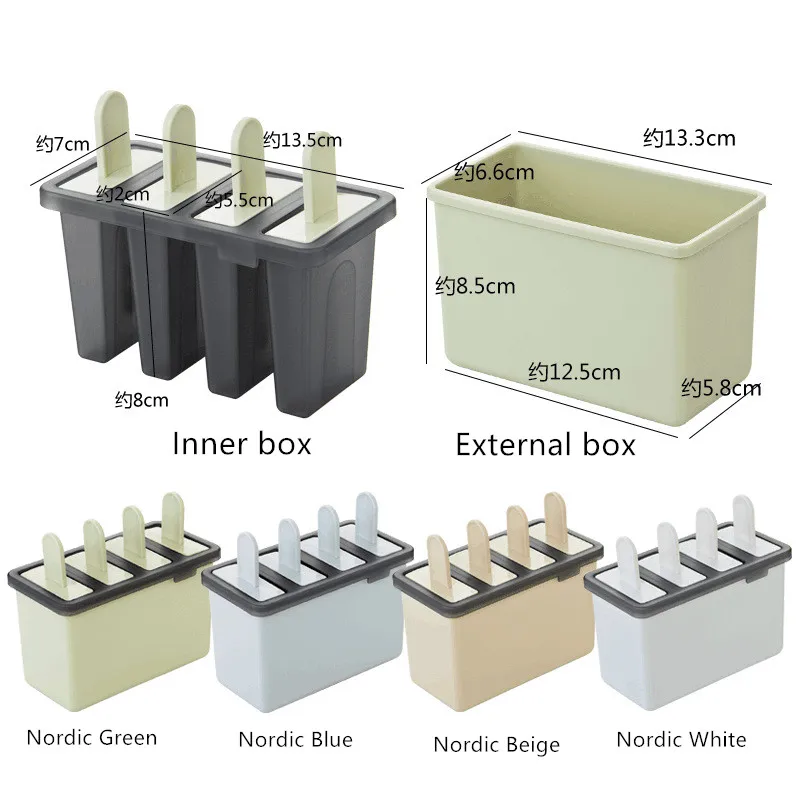 Aprince DIY Форма для изготовления мороженого Popsicle Box ледоруб кубики льда Форма домашний лед решетки коробка льда кубики льда