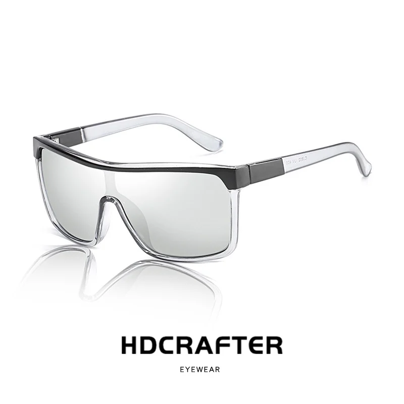 HDCRAFTER, квадратные солнцезащитные очки, мужские, для вождения, мужские, люксовый бренд, солнцезащитные очки для мужчин, дизайнерские, крутые, зеркальные, ретро очки