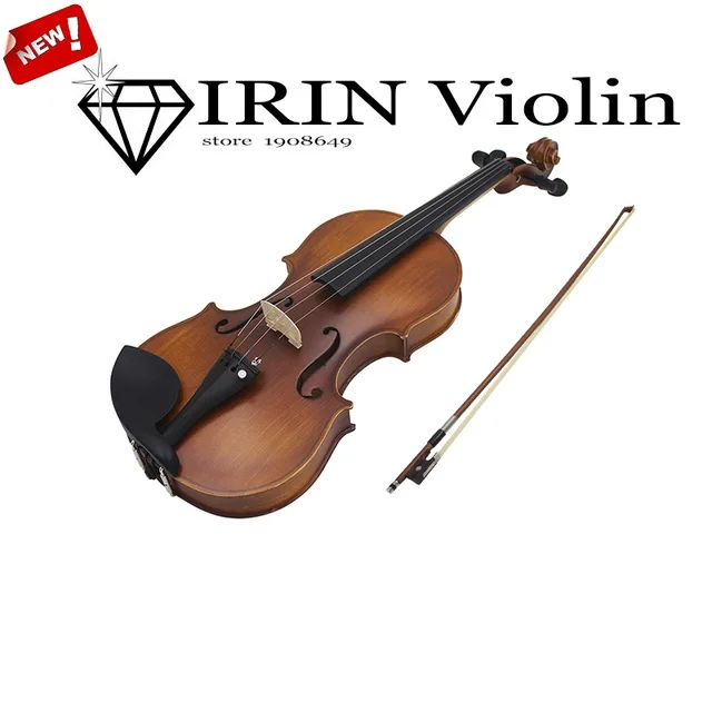 Cheap IRIN Violin High quality archaize violin 4/4 violin handcraft violino Musical Instrument Send violin case, rosin violino 