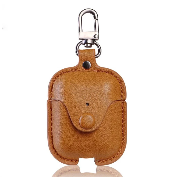 PU Leather Bag Case For Apple AirPods Bluetooth Wireless Retro Man Earphone Case  (13)