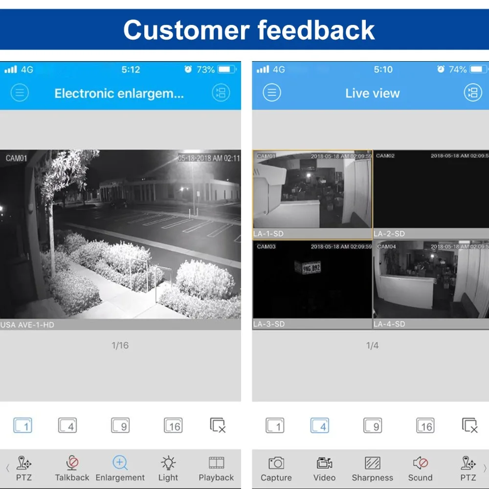  Anpviz 2K Outdoor POE CCTV Camera IP Onvif 4MP PoE Security IP Camera outdoor Night vision H.265 P2 - 32890177506