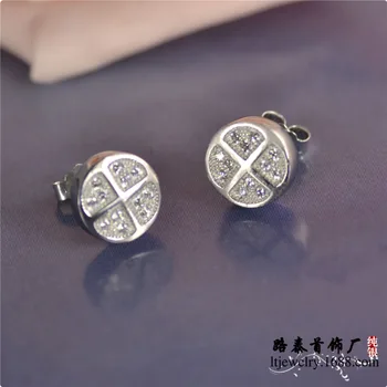 

LSE816 new silver jewelry women earrings factory, free shipping