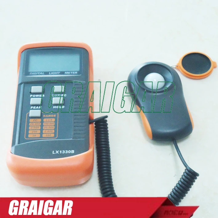

LX1330B Digital LCD Display Lux Meter Light Gauge Tester Illuminometer Tool