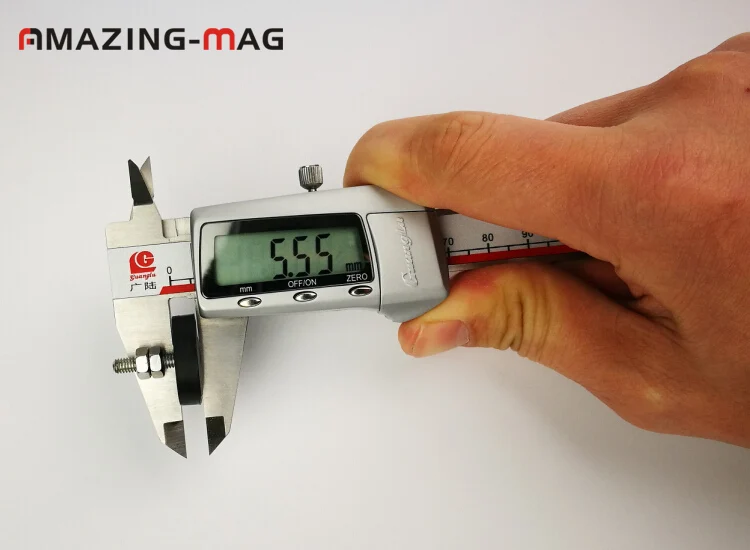 10 pces d22 * 5.5mm forte neodímio