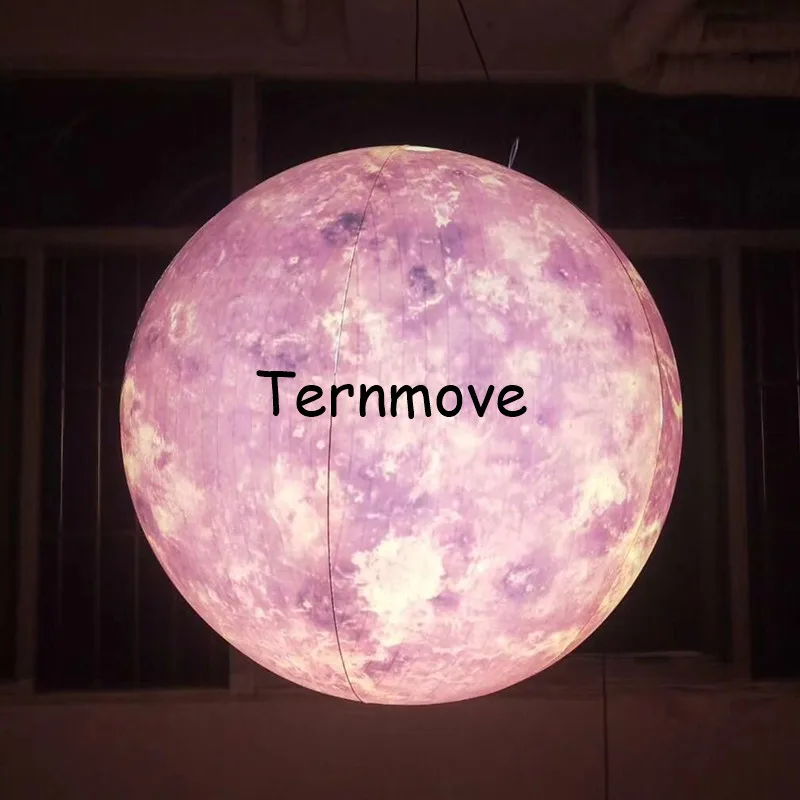 inflatable moon ball,moon balloon with led light Advertising Giant
