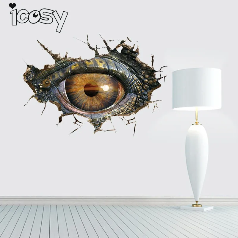 Icosy 3D веселые магниты на холодильник для детской комнаты динозавров Форма Home Decor Wall Стикеры номер магниты на холодильник Детские подарки