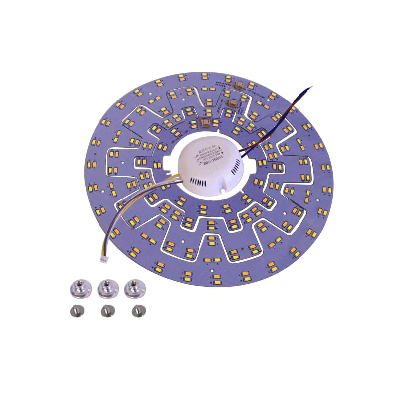Светодиодный потолочный светильник DIY запасной магнит плата PCB SMD5730 двухцветный