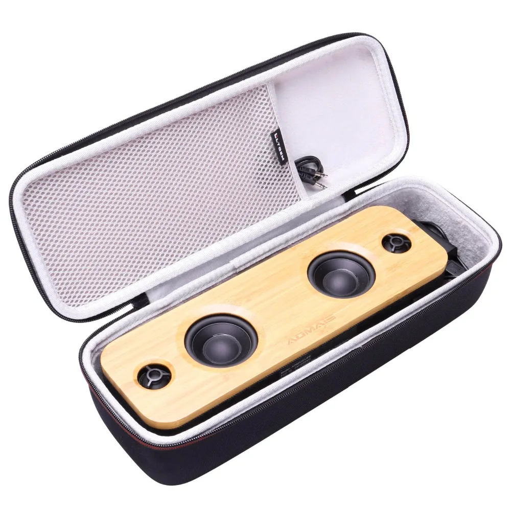 

LTGEM Hard Carrying Case Compatible for AOMAIS Life 30W Bluetooth Speakers, Loud Bamboo Wood Home Audio Wireless Speaker