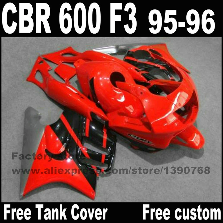 Высококачественный комплект обтекателей для HONDA CBR 600 F3 Обтекатели 1995 1996 95 96