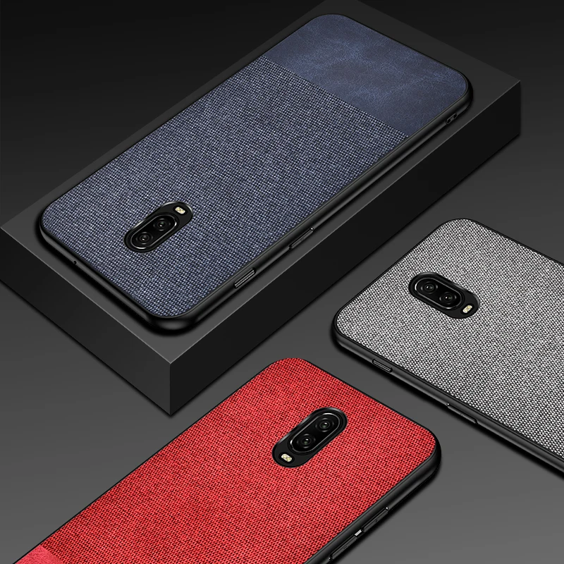 

Coque For Oneplus 6t 6 Case Cover Shockproof Luxury Original Soft Silicone Cloth Case Back Cover For Oneplus 6t 6 Cover