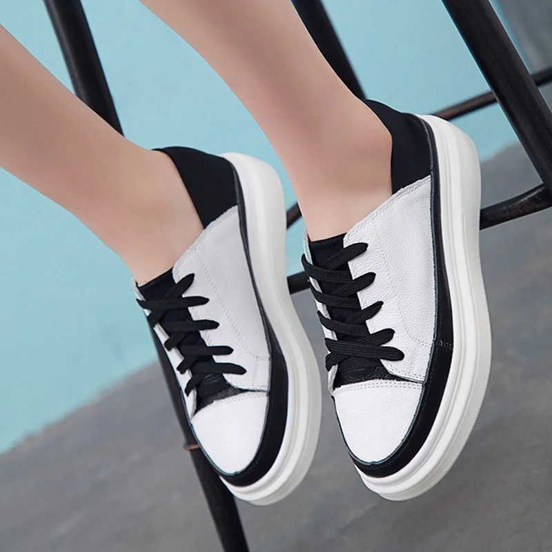 womens leather soled shoes