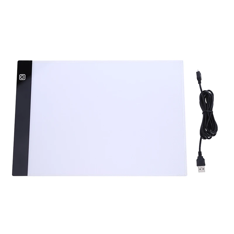 DUOYISHANG 3 уровня затемнения планшет со светодиодной подсветкой планшет инструменты алмазные аксессуары для рисования Алмазная вышивка защита глаз A4 A5Size - Цвет: A4-Light pad