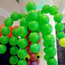 100 шт./лот 5 дюймов 1,3 г латекс хвост зеленый воздушные шары Свадебные Надувные air баллон день рождения украшения детский воздушный шар