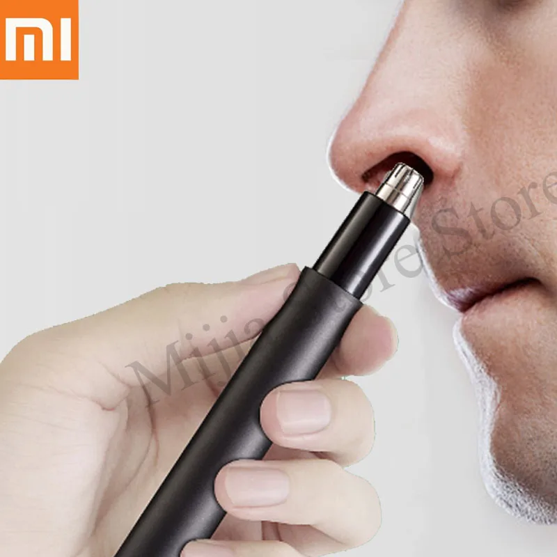 New Xiaomi mijia Electric Mini Nose hair trimmer HN1 Portable Ear Nose Hair Shaver Clipper Waterproof Safe Cleaner Tool for Men