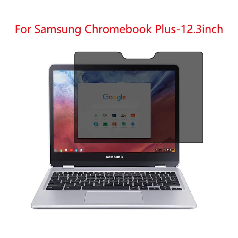 For Samsung Chromebook Plus-12.3inch  Privacy Screen Protector Privacy  Anti-Blu-ray effective protection of vision