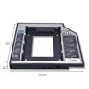 Aluminum Universal 2nd HDD Caddy 12.7mm SATA to SATA 3.0 For Laptop ODD CD-ROM DVD-ROM OptiBay 2.5