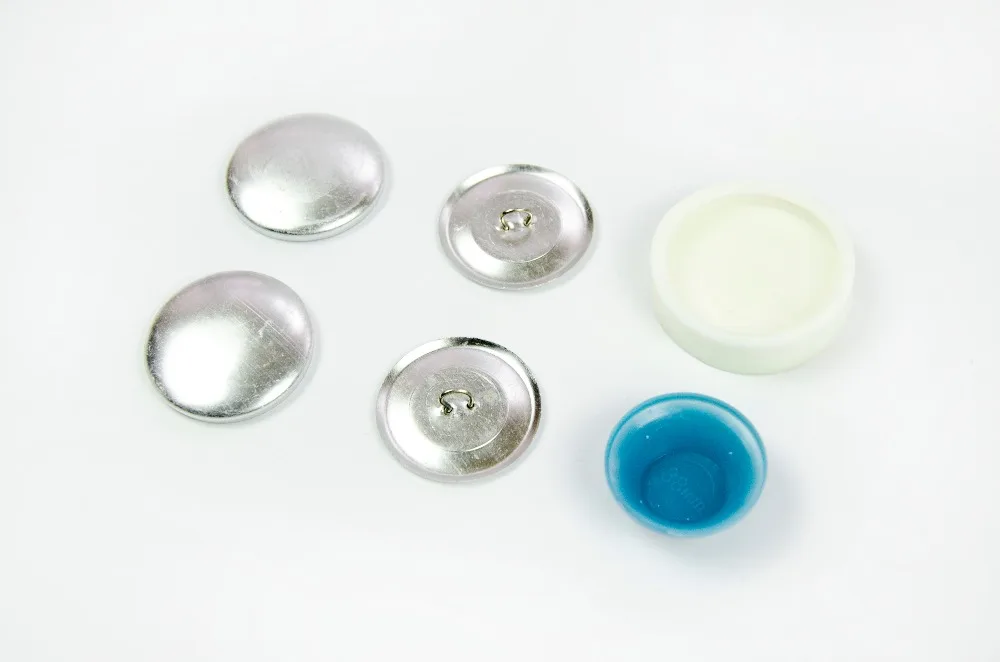 

Bbloop 6 pcs/set Sewing Button Cover Kit. 2 Count. 1 1/8" dia.
